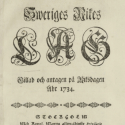 1734 års lag
